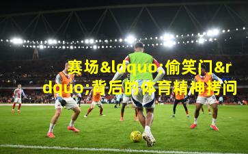 赛场“偷笑门”背后的体育精神拷问