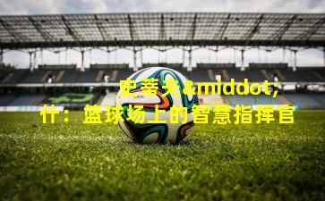 史蒂夫·什:篮球场上的智慧指挥官