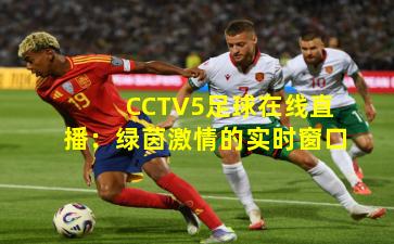 CCTV5足球在线直播：绿茵激情的实时窗口